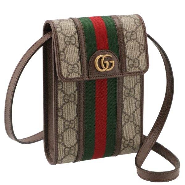 62575796iwt8745 GUCCI Ophidia GG Mini Bag Beige Brown