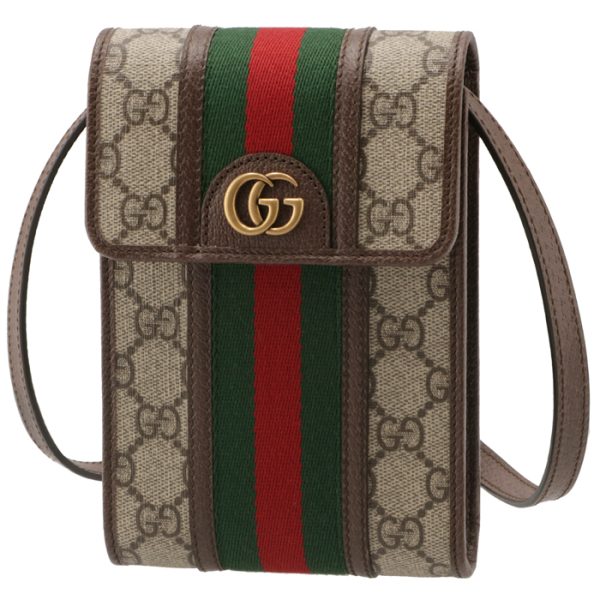 62575796iwt8745 1 GUCCI Ophidia GG Mini Bag Beige Brown