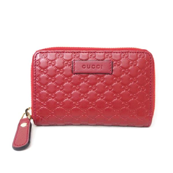 62645 1 GUCCI Micro Guccissima Round Zipper Coin Case