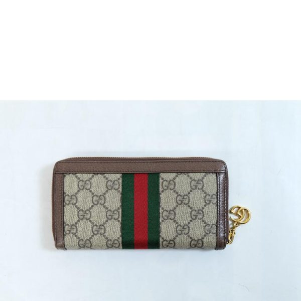 62646 2 GUCCI Ophidia GG Zip Around Wallet