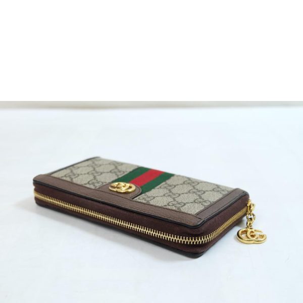 62646 3 GUCCI Ophidia GG Zip Around Wallet