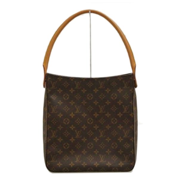 62652 1 Louis Vuitton Looping GM Shoulder Bag Monogram Brown