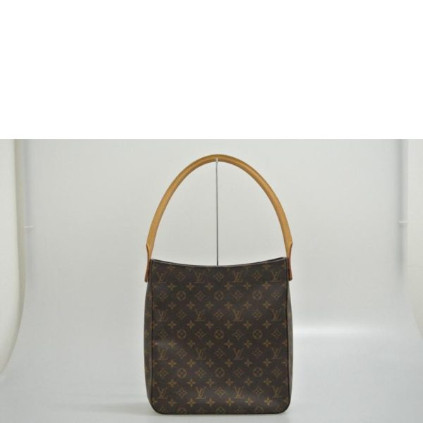 62652 2 Louis Vuitton Looping GM Shoulder Bag Monogram Brown