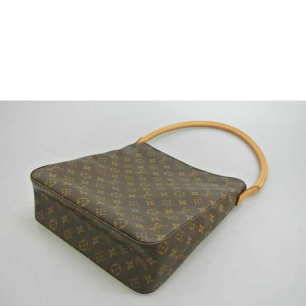 62652 3 Louis Vuitton Looping GM Shoulder Bag Monogram Brown