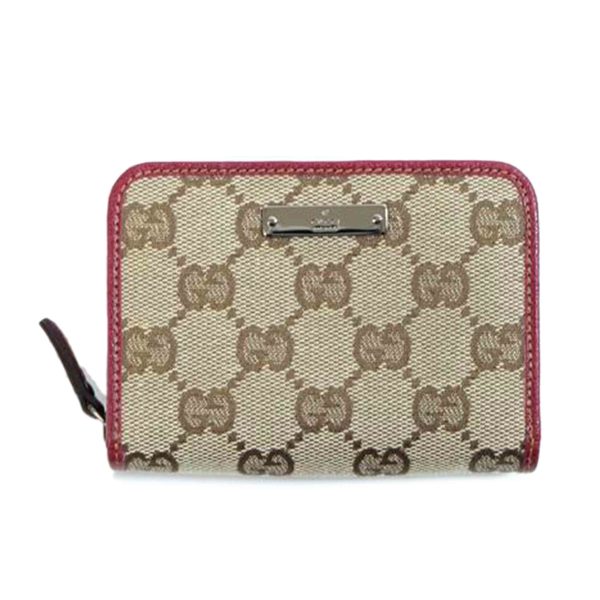 62653 1 GUCCI GG Canvas Coin Case