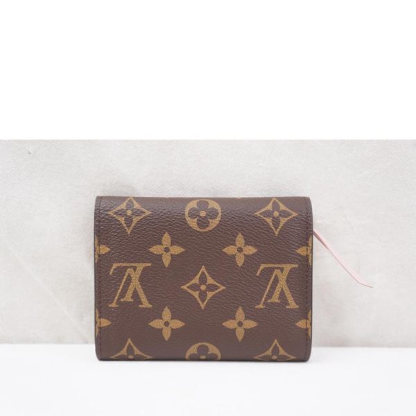 62797 2 Louis Vuitton Portefeuille Victorine Wallet Monogram Rose Ballerine