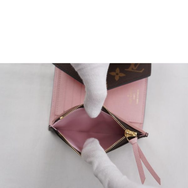 62797 6 Louis Vuitton Portefeuille Victorine Wallet Monogram Rose Ballerine