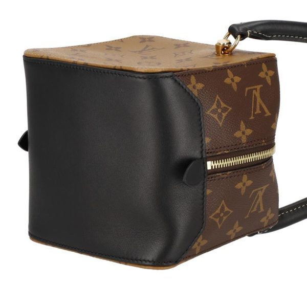 62823 3 Louis Vuitton Monogram Reverse Shoulder Bag Brown