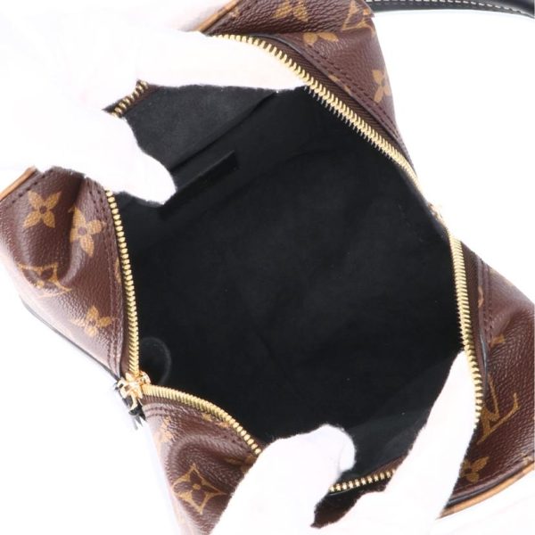 62823 5 Louis Vuitton Monogram Reverse Shoulder Bag Brown