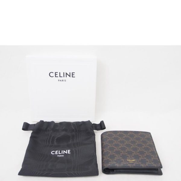 62881 9 Celine Bifold Wallet Triomphe