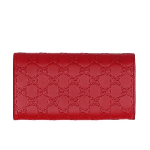 62940 2 GUCCI Guccissima Ribbon Continental Wallet