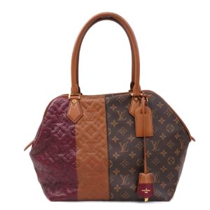 62943 1 Louis Vuitton Alma BB Handbag Epi Pink Red White