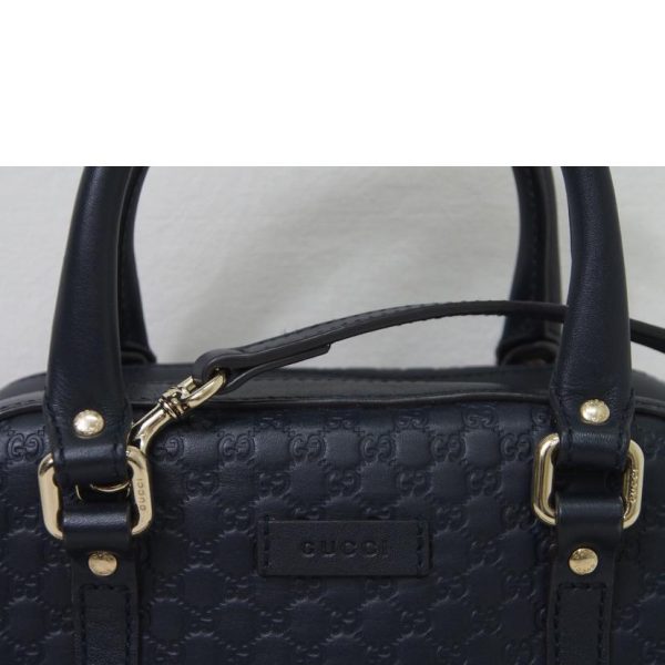 63000 2 Gucci Micro Guccisima 2Way Shoulder Bag Black