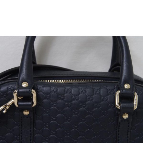 63000 3 Gucci Micro Guccisima 2Way Shoulder Bag Black