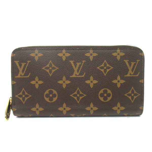 63050 1 Louis Vuitton Zippy Wallet Monogram Wallet Brown