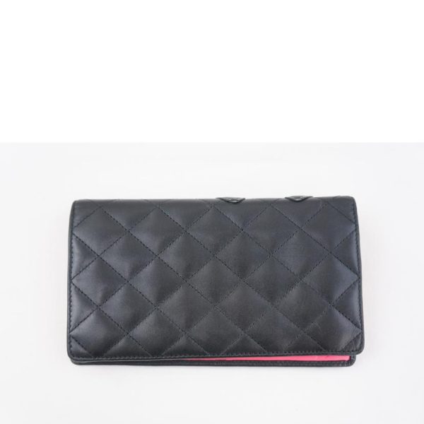 63117 2 Chanel Cambon Line Long Wallet