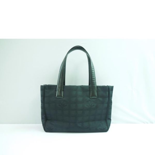 63138 2 Chanel Travel Line Tote Bag Black