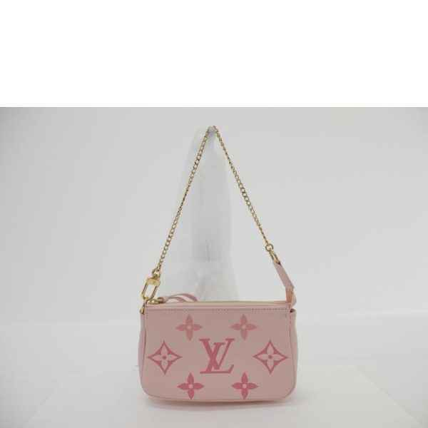 63158 2 Louis Vuitton Mini Pochette Accessory Monogram Empreinte Black