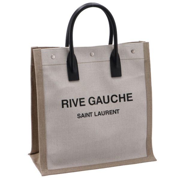 6316829j52e9280 Saint Laurent Paris Tote Bag Noe Rive Gauche White