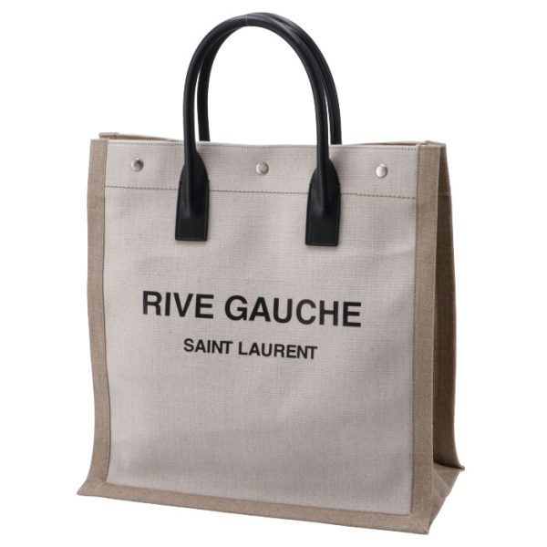 6316829j52e9280 1 Saint Laurent Paris Tote Bag Noe Rive Gauche White