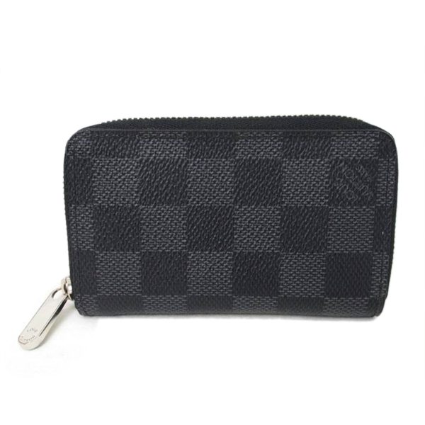 63246 1 Louis Vuitton Zippy Coin Purse Damier Graphite