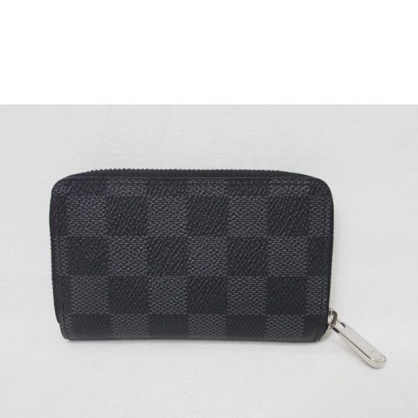 63246 2 Louis Vuitton Zippy Coin Purse Damier Graphite