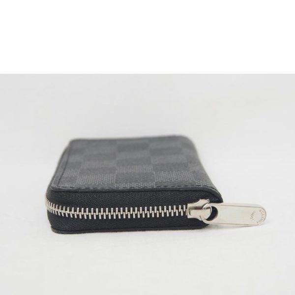 63246 4 Louis Vuitton Zippy Coin Purse Damier Graphite