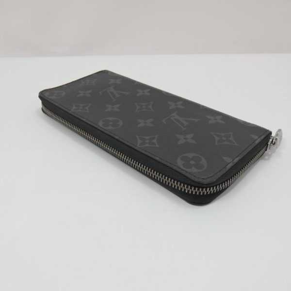 63274 3 Louis Vuitton Zippy Wallet Vertical Monogram Eclipse