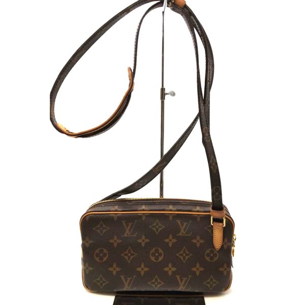 63354 1 Louis Vuitton Pochette Marly Bandouliere Brown