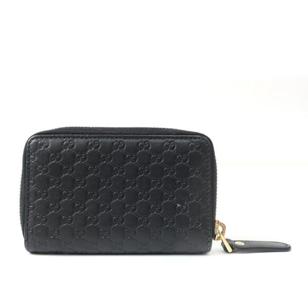 63406 3 Gucci Sima Coin Case Black