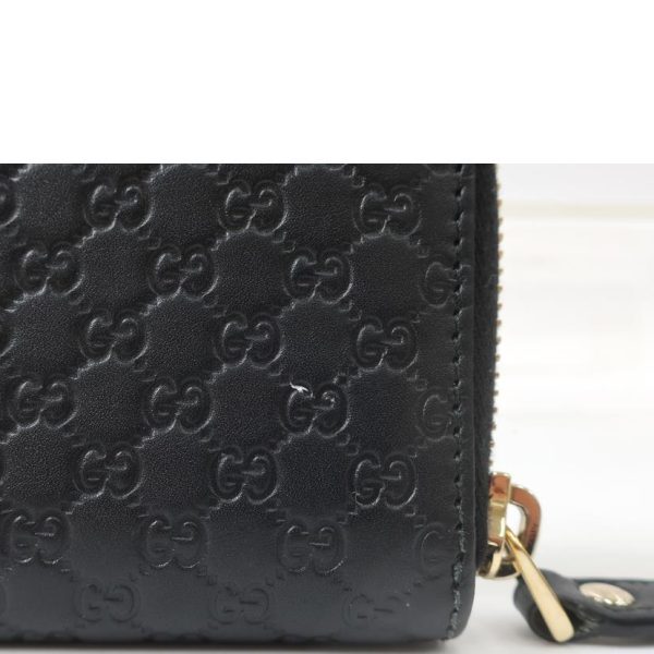 63406 4 Gucci Sima Coin Case Black