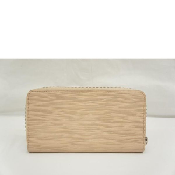 63493 2 Louis Vuitton Zippy Wallet Epi Beige