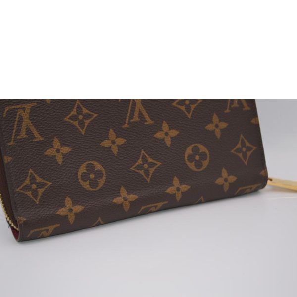 63543 7 Louis Vuitton Zippy Wallet New Model Monogram Wallet Fuchsia