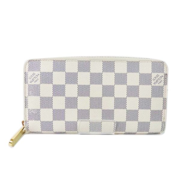 63557 2 Louis Vuitton Zippy Wallet Damier Azur Wallet