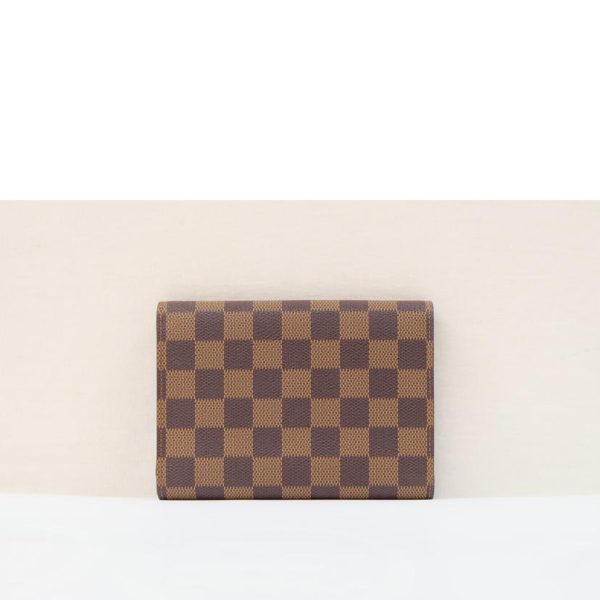 63561 2 Louis Vuitton Porte Tresor Wallet Damier Ebene