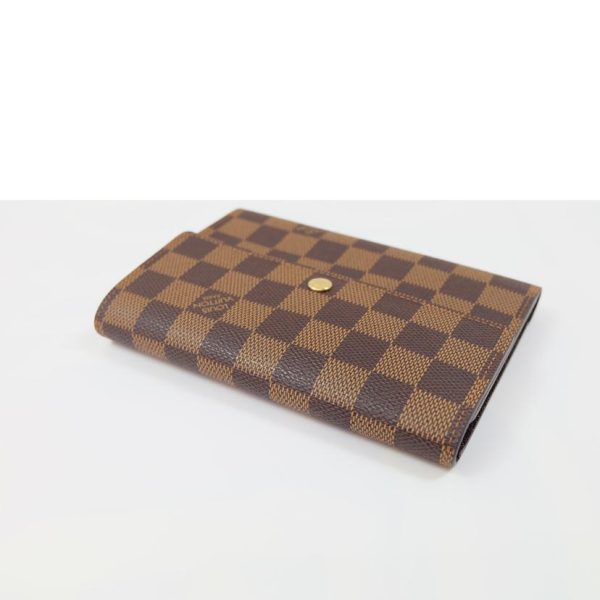 63561 3 Louis Vuitton Porte Tresor Wallet Damier Ebene