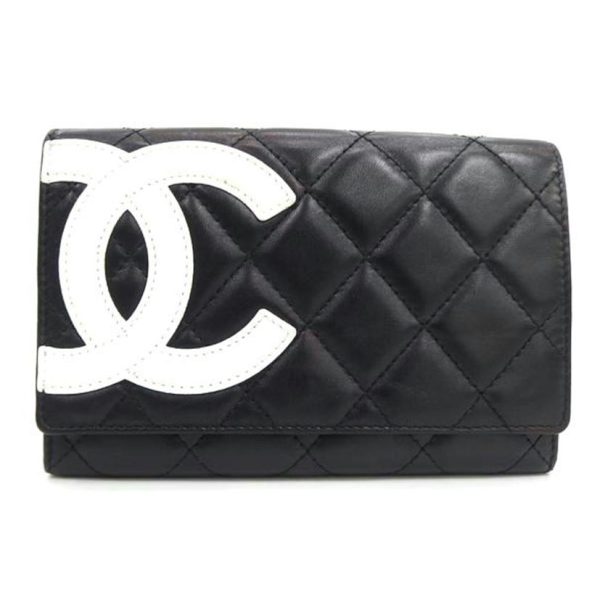 63698 1 Chanel Cambon Wallet Bag Black