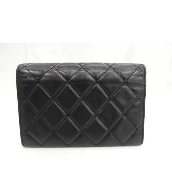 63698 2 Chanel Cambon Wallet Bag Black