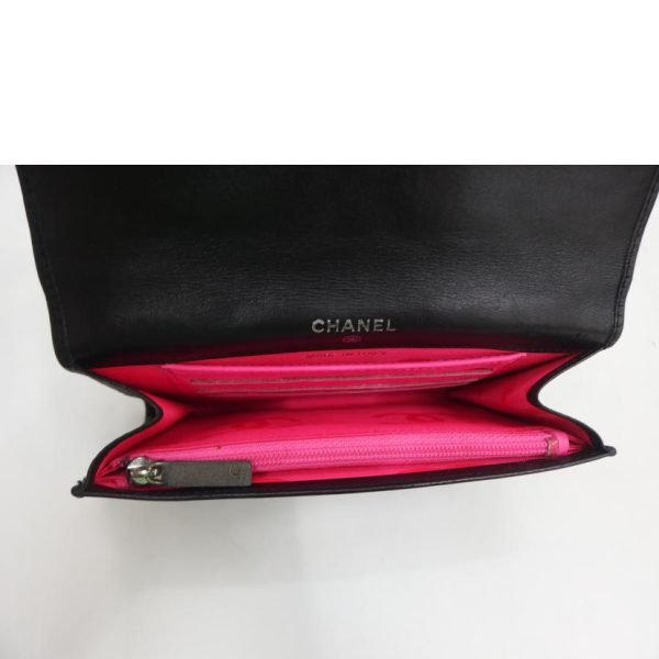 63698 5 Chanel Cambon Wallet Bag Black