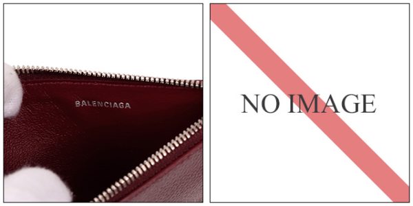 637130 1izi3 6091 3 BALENCIAGA Cash Zip Pouch Card Case Key Pouch Red x White