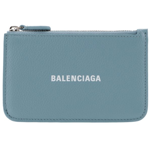 6371301izi34791 1 Balenciaga Card Holder Coin Case Blue