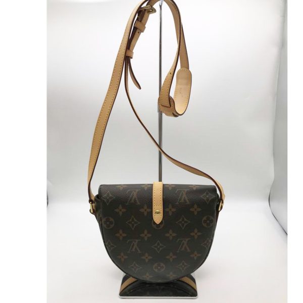 63828 2 Louis Vuitton Chanti PM Monogram Handbag Brown