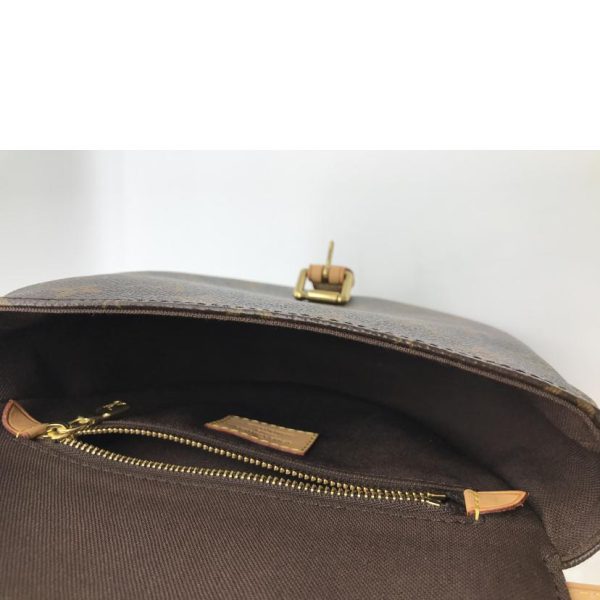 63828 6 Louis Vuitton Chanti PM Monogram Handbag Brown