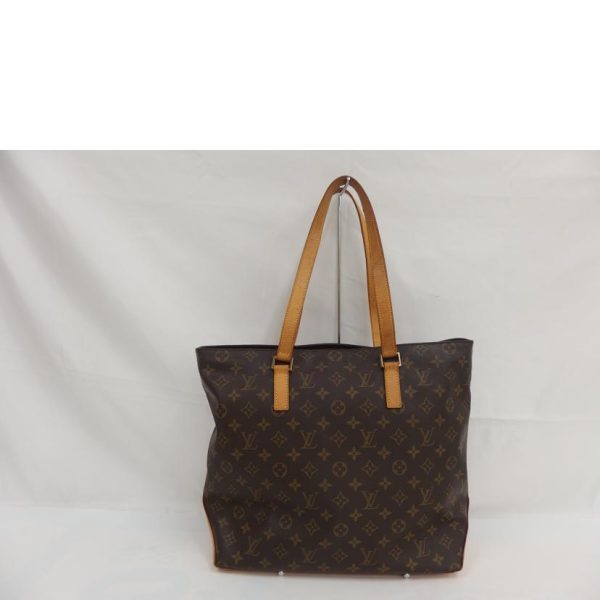 63906 2 Louis Vuitton Cava Mezzo Monogram Tote Bag Brown