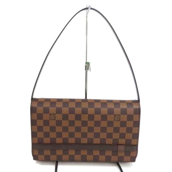 63920 1 Louis Vuitton Tribeca Ron Bag Damier Ebene Brown