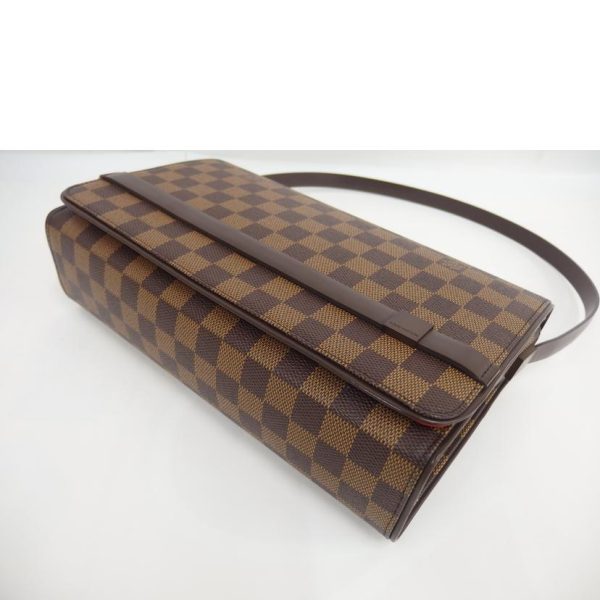 63920 4 Louis Vuitton Tribeca Ron Bag Damier Ebene Brown