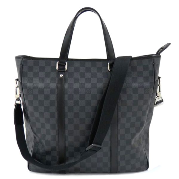 63946 1 Louis Vuitton Tadao Tote Bag Damier Graphite