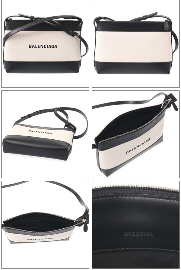 639497 2hh2n 9260 2 BALENCIAGA NAVY CROSSBODY POU shoulder bag Black