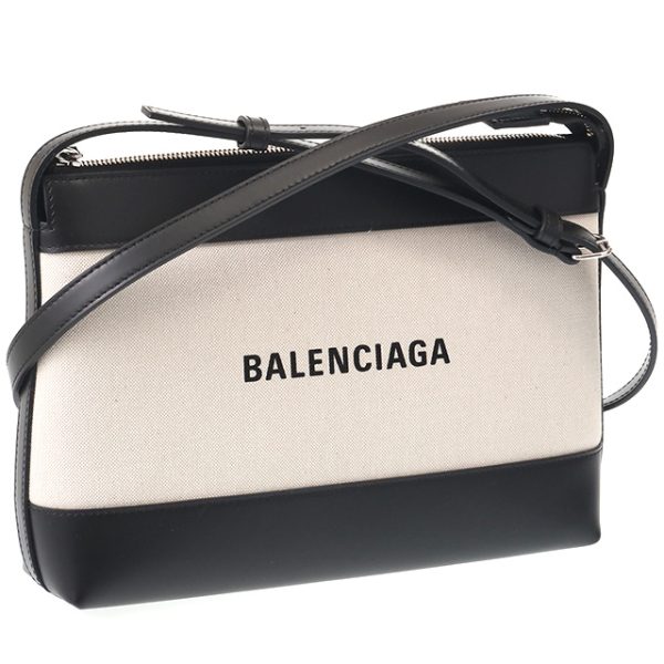 639497 2hh2n 9260 BALENCIAGA NAVY CROSSBODY POU shoulder bag Black