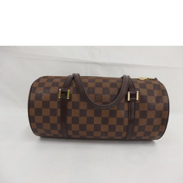 63982 2 Louis Vuitton Papillon 30 Bag Damier Ebene Brown